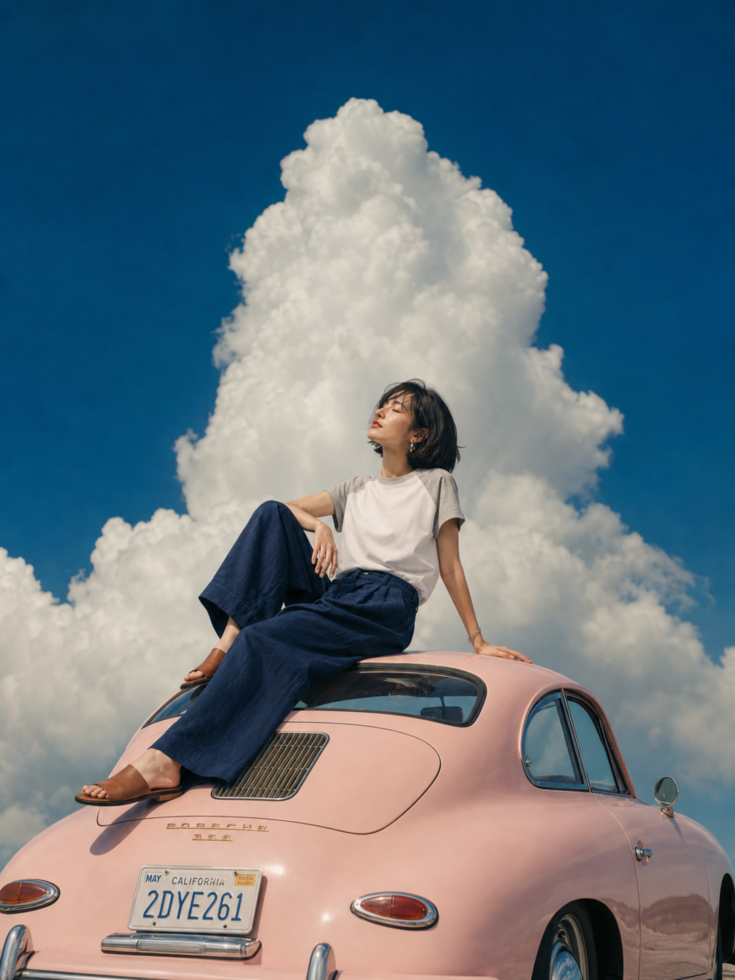 soft, dreamlike editorial fashion photo 
