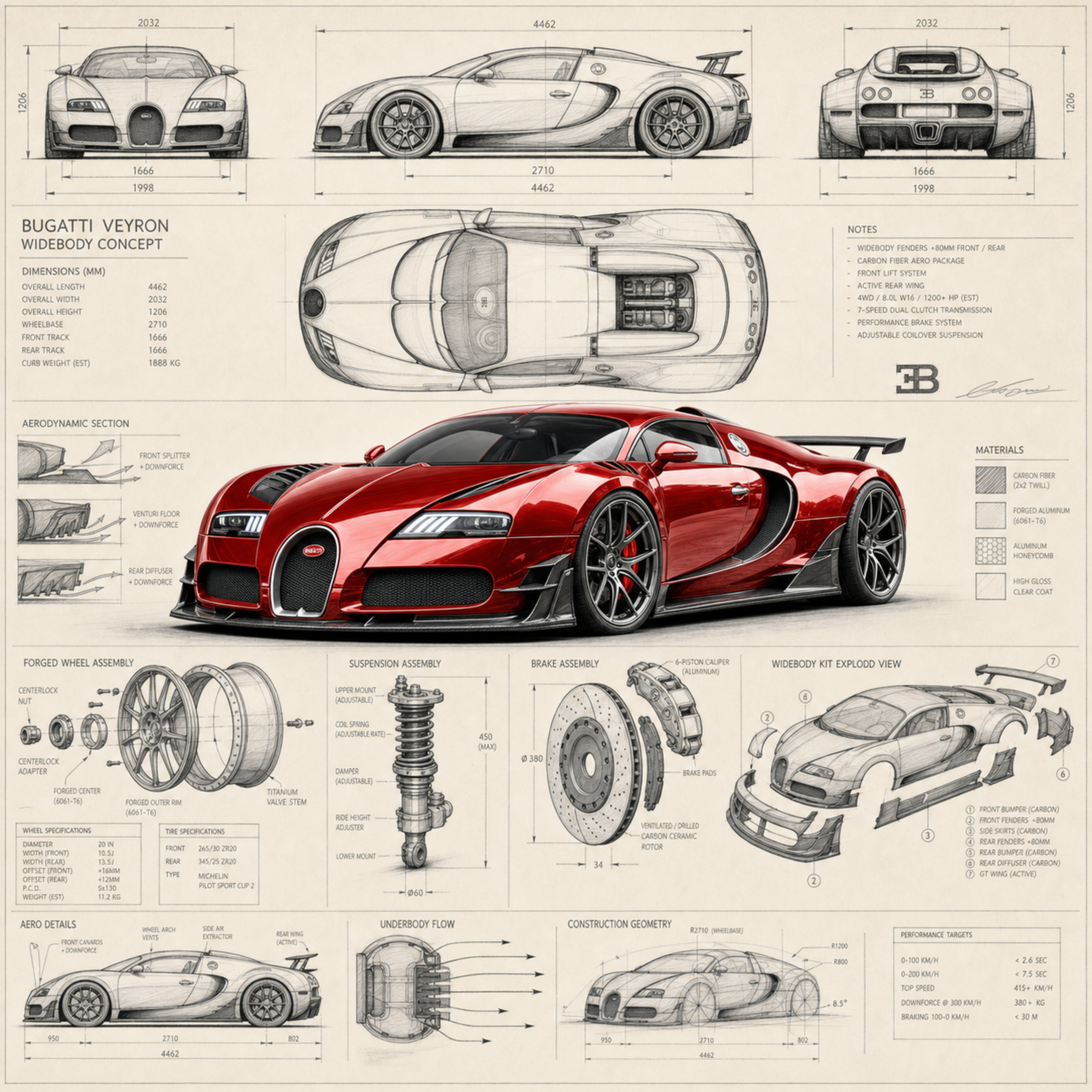 A professional automotive concept design