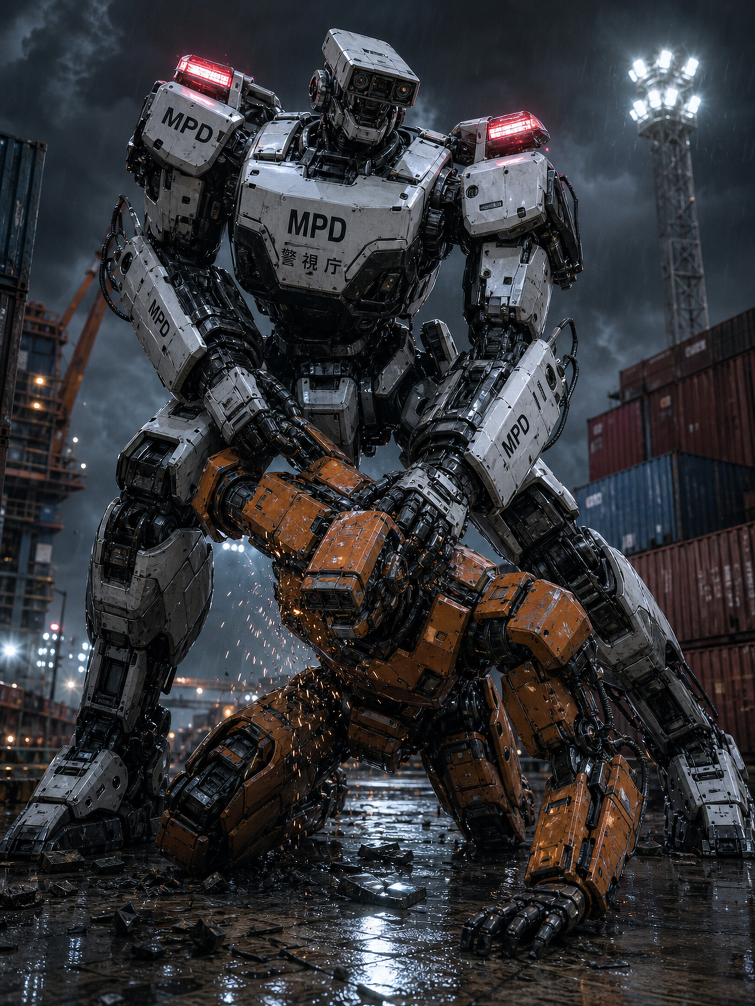 Create a cinematic photorealistic sci-fi